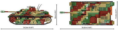 Cobi Blocks Sturmgeschutz IV Sd.Kfz. 167 952pcs 9+