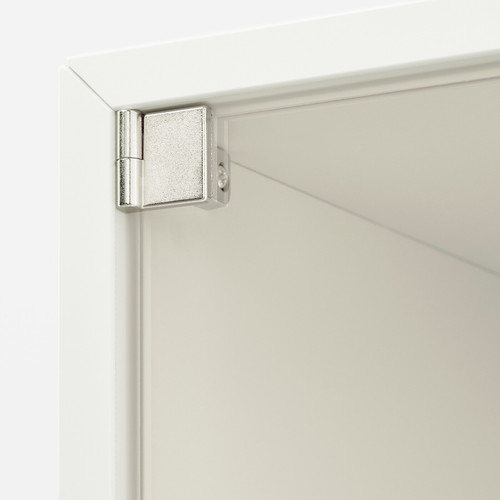 EKET Wall cabinet with glass door, white, 35x35x35 cm