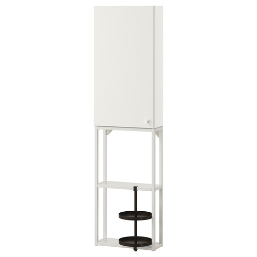 ENHET Wall storage combination, white, 40x15x150 cm