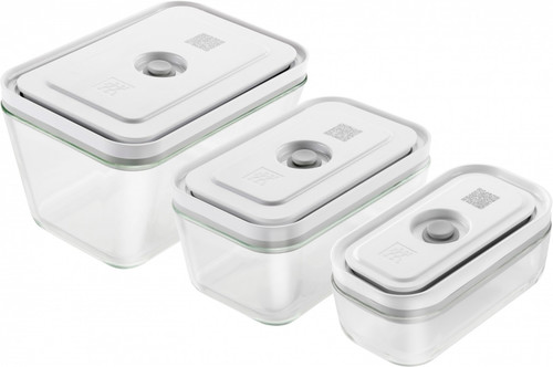 Zwilling Glass Vacuum Container Fresh&Save S/M/L, 3-pack