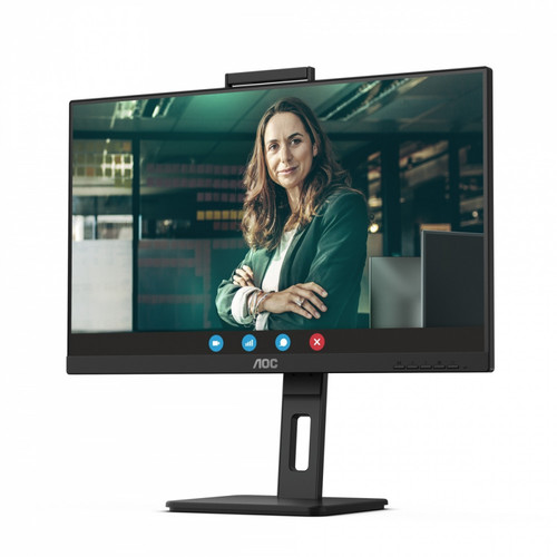 AOC 27" Monitor Q27P3QW IPS HDMI DP Pivot Camera