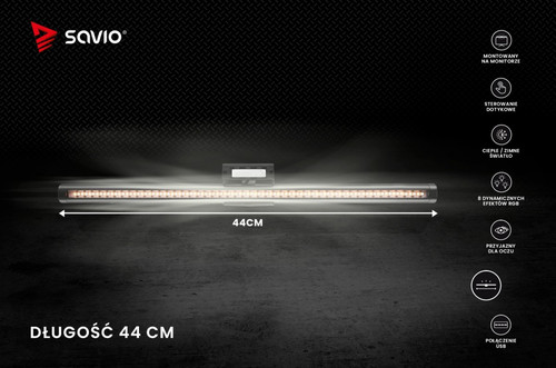 Savio Monitor LED Lightbar LB-01