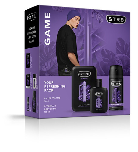 STR8 Gift Set for Men Game - Eau de Toilette & Deo Spray