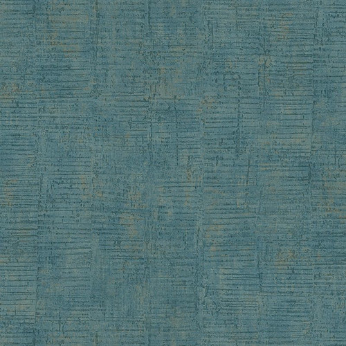 GoodHome Vinyl Wallpaper on Fleece Aur, turquoise