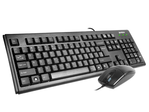 A4 Tech Keyboard + Mouse set KM-72620D USB, black