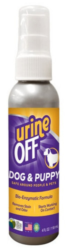 Urine Off Dog & Puppy Odor & Stain Remover 118ml