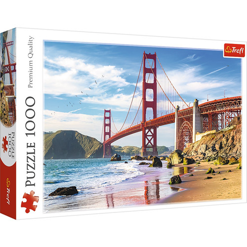 Trefl Jigsaw Puzzle Golden Gate Bridge, San Francisco, USA 1000pcs 12+