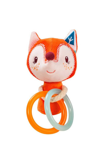 LILLIPUTIENS Mini Rattle Alice Fox 3m+