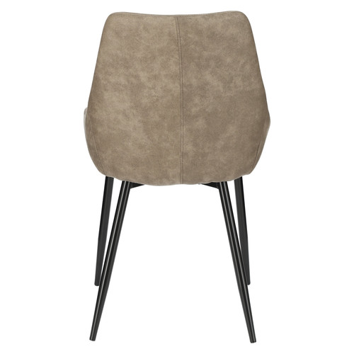 Upholstered Chair Floyd, brown