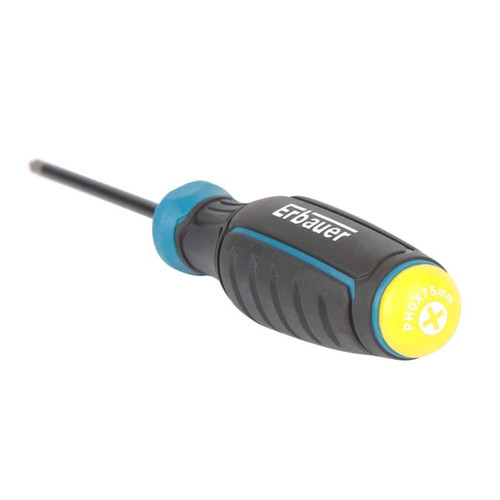 Erbauer Philips Screwdriver, PH0 x 75 mm