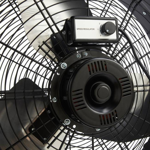 Large Industrial Fan 60 cm, black