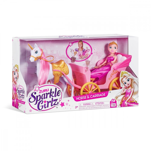 ZURU Sparkle Girlz Horse & Carriage 3+