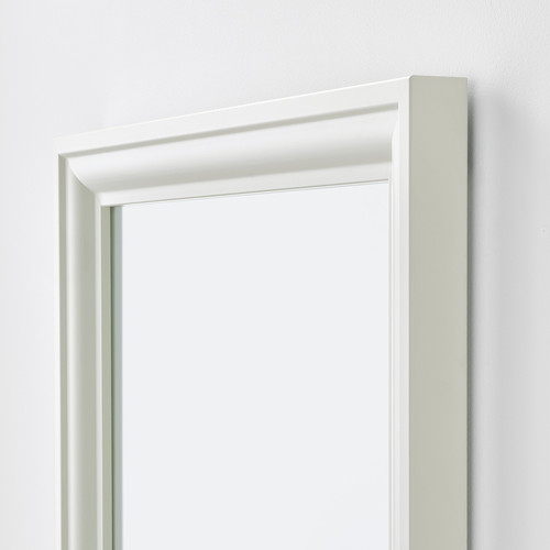 TOFTBYN Mirror, white, 75x165 cm