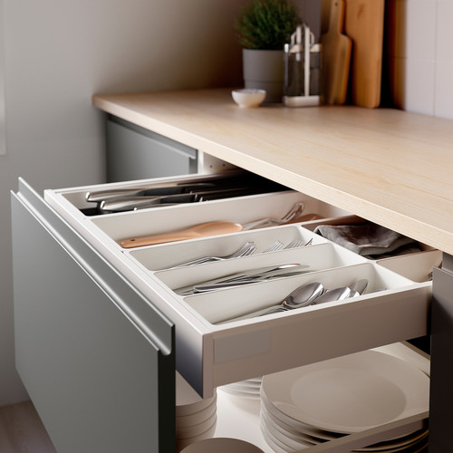 UPPDATERA Cutlery tray, white, 32x50 cm