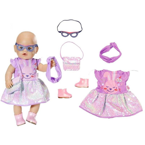 Zapf BABY born Deluxe Happy Birthday Outfit 43cm 3+