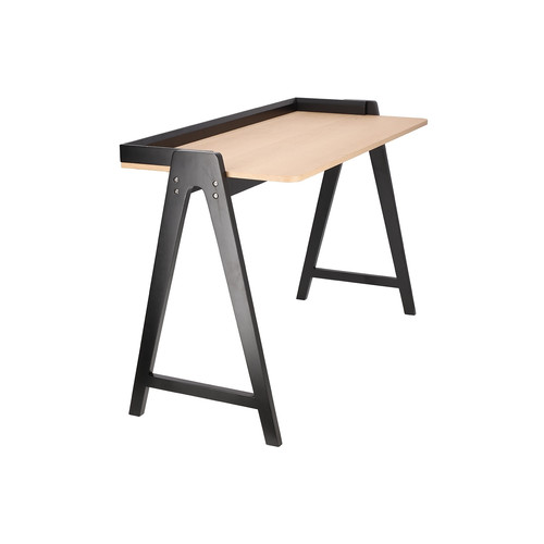 Desk Malmo, natural, black