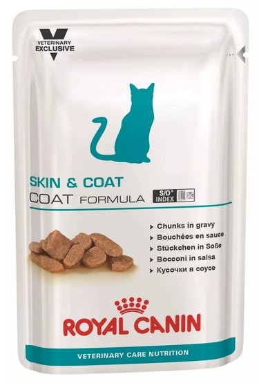 Royal Canin Veterinary Care Nutrition Feline Skin Coat Wet Cat