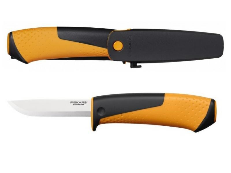 Carpenter's knife with sharpener, Fiskars - Universal working knives