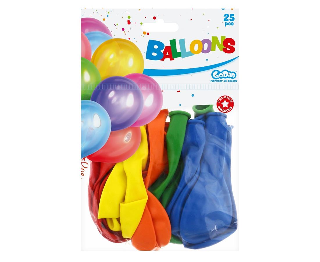 Ballon multicolore 25pcs