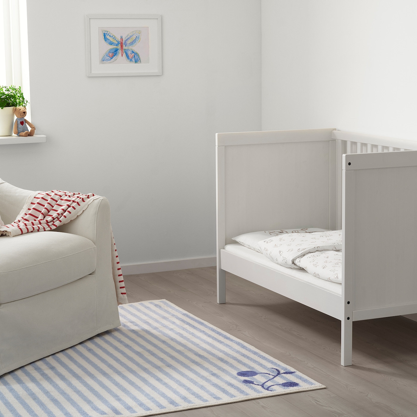 SUNDVIK Lit bébé, blanc, 60x120 cm - IKEA